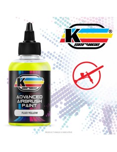 Airbrush Fluorescent Paint Neon Yellow Acrylic Water...