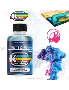 Epoxy Pearlescent Concentrate Pigments Turquoise Dolphin...