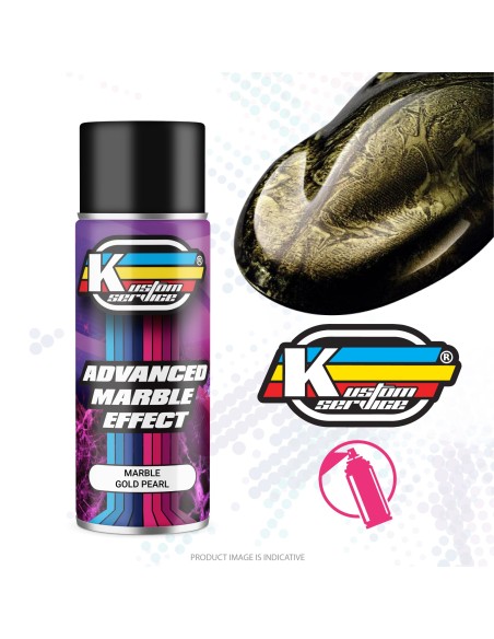 Vernice Custom Marmorizzata Spray Oro Perlato - 400ml