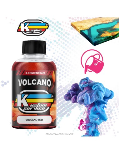 Epoxy Pearlescent Pigments Volcano Red - 20ml