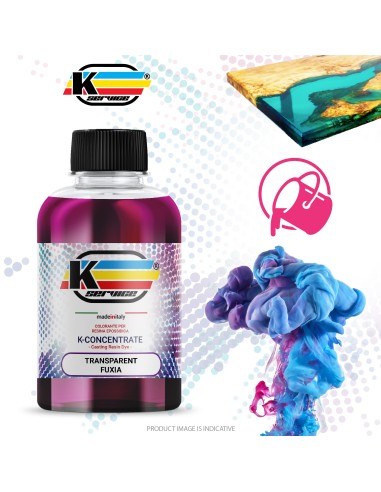 Epoxy Transparent Color Fuxia Concentrate 20ml