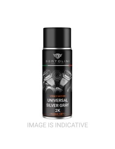 Hi Heat Engine Spray Paint 2k Metallic Gray Silver - 400ml