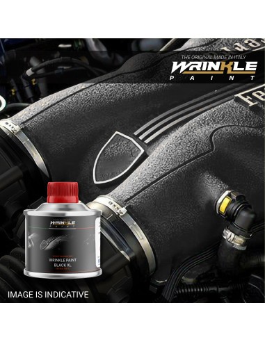 Vernice Raggrinzante XL Nero Ferrari Alta Temperatura Motore - 500gr