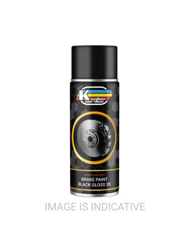 Nero lucido Spray 2K - Vernice Spray Pinze E Motore Alta Temperatura - 400ml