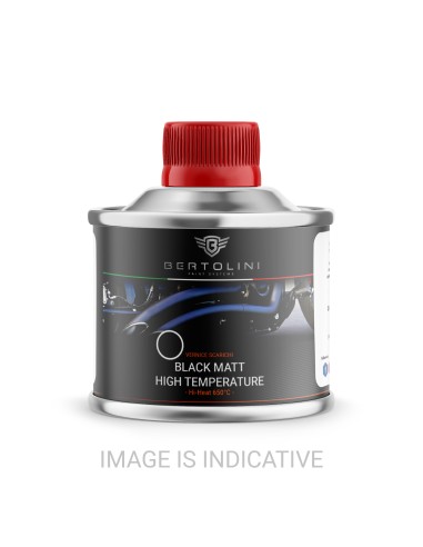 Peinture Haute Température Noire Mate Céramique Liquide 650° - 250gr