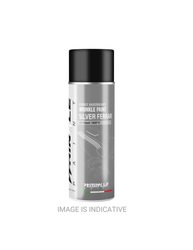 Schrumpflack Farbe Grau Silber Ferrari Spray Hochtemperaturmotor - 400ml