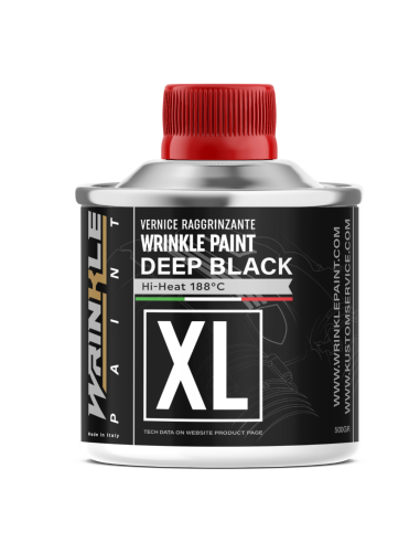 Wrinkle Paint Black Ferrari XL Engine High Heat 500gr