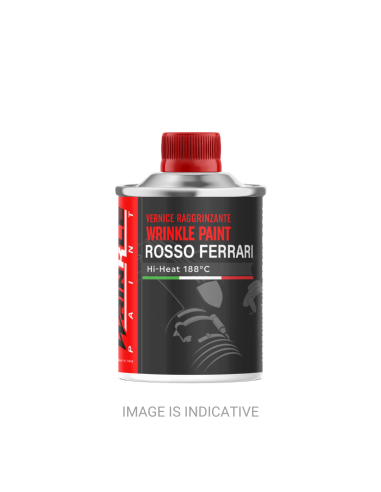 Vernice Raggrinzante Rosso Maserati Alta Temperatura Motore - 250gr