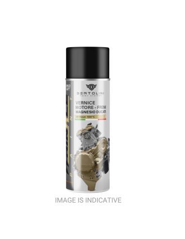 Engine Spray Paint Magnesium Ducati 1K High Heat - 400ML