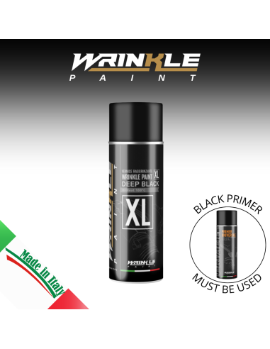 Vernice Raggrinzante Nero Ferrari XL Originale Spray  Alta Temperatura - 400ml