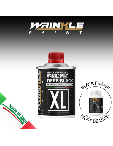 Wrinkle Paint XL Black Ferrari High-Temperature Engine - 500gr