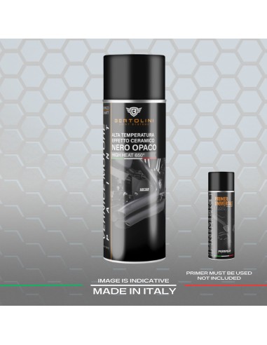 High Temperature Matte Black Ceramic Paint 650° - 400ml