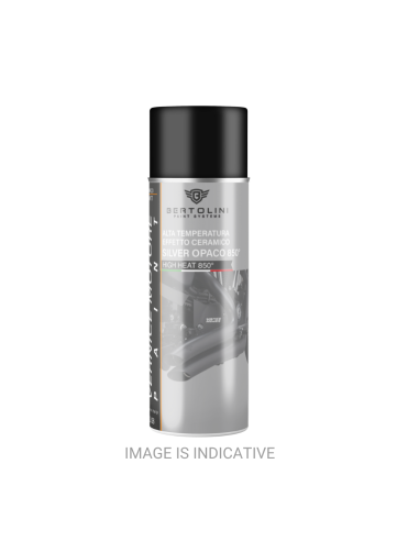Pintura Cerámica de Alta Temperatura Spray Gris Aluminio 650° grados