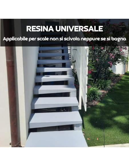 Resina Pavimenti Grigio Cemento Universale Garage Officine