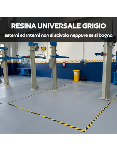 Resina Pavimenti Grigio Cemento Universale...