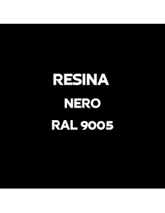 Resina Pavimenti Nero Opaco Ral 9005 Garage Officine...