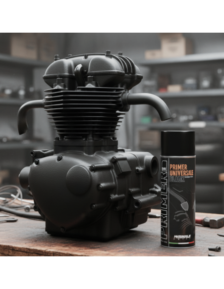PRIMER NERO Spray Motore e Pinze Freni Alta Temperatura - 400ml