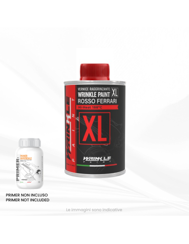 Pintura Vermiculada XL Rojo Ferrari Alta Temperatura para Motor - 500g