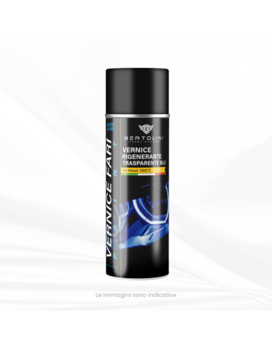 Oscurante Spray Fari Fanali Blu Lucido Trasparente