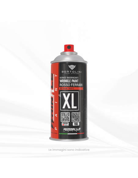 Wrinkle Paint Spray Red Ferrari XL Original High-Temperature - 400ml
