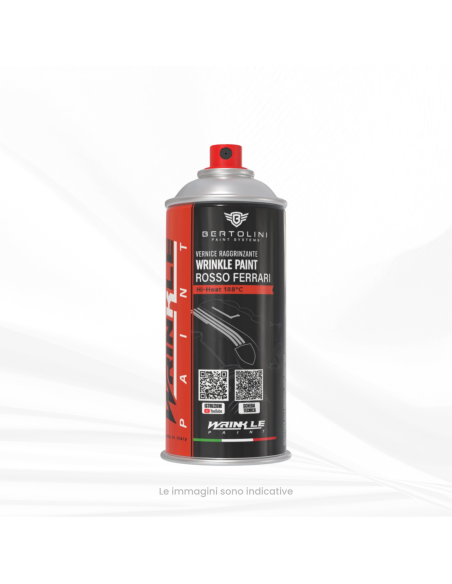 Pintura Vermiculada en Spray Rojo Maserati XL Alta Temperatura para Motor - 400ml