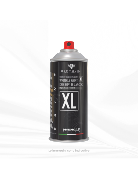 Original Ferrari Black XL Wrinkle Paint Spray High Temperature - 400ml