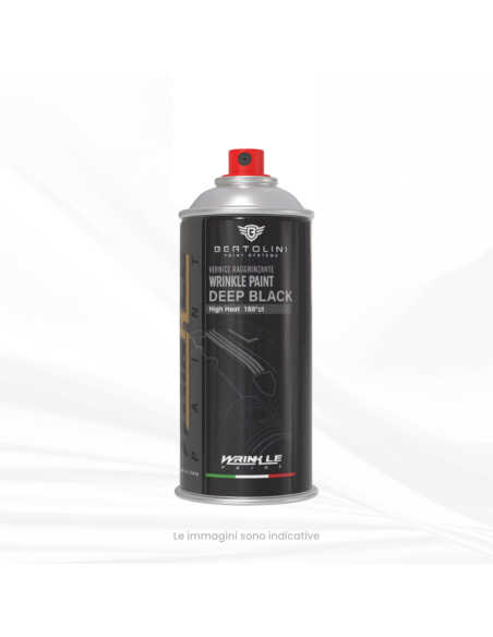 Peinture Froissée en Spray Noir Lamborghini Haute Température pour Moteur - 400ml