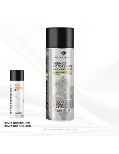 Engine Spray Paint Magnesium Ducati 1K High Heat - 400ML