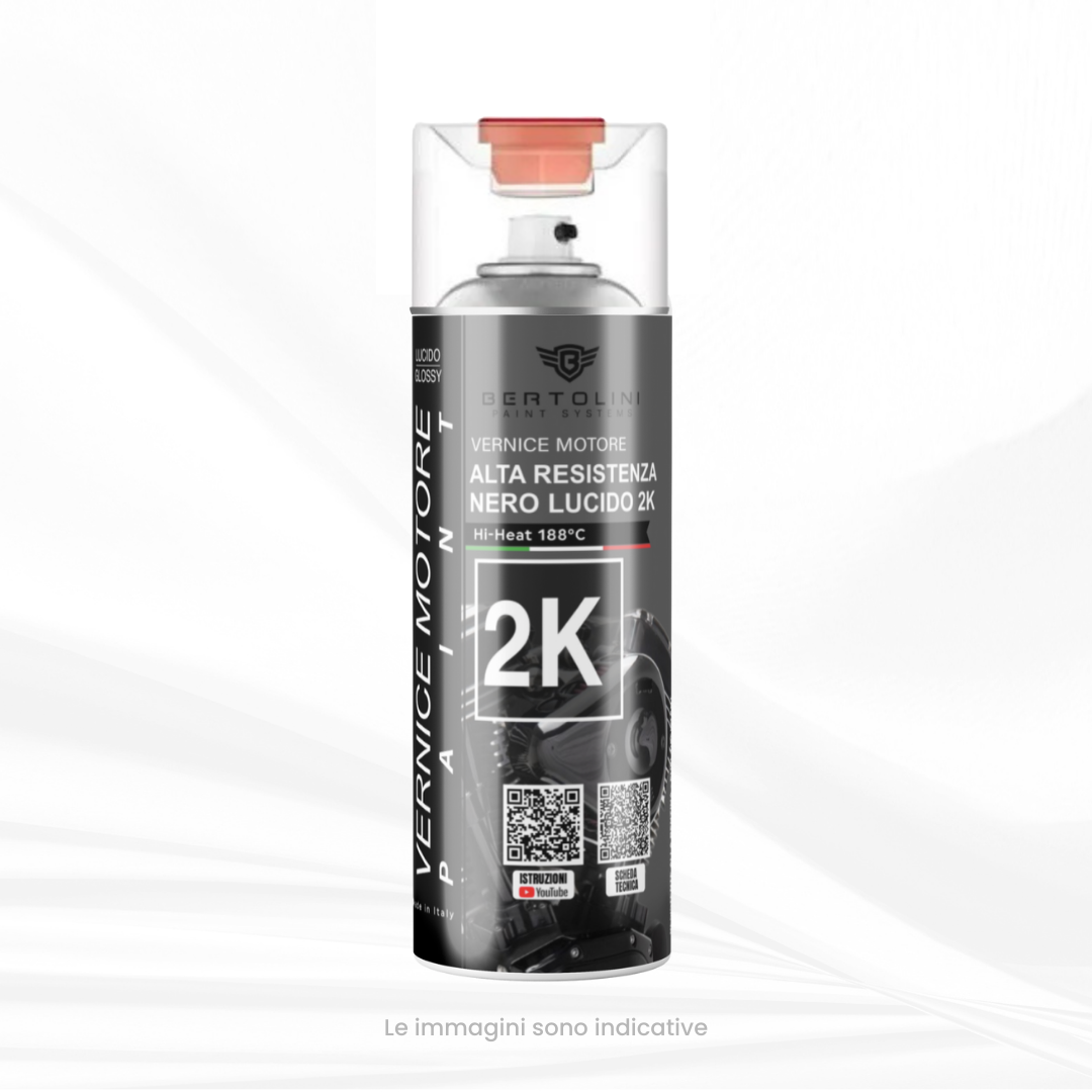 K2 Vernice Alta Temperatura Temperature Vernice Spray Freni - Foto 7