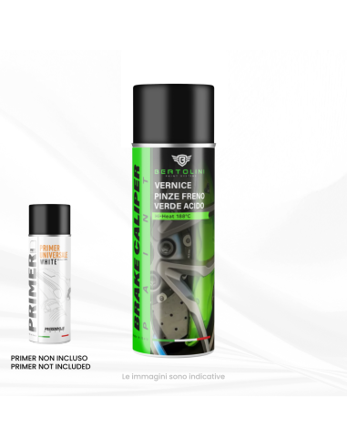 Verde Acido - Vernice Spray Pinze Freno Alta Temperatura 1K