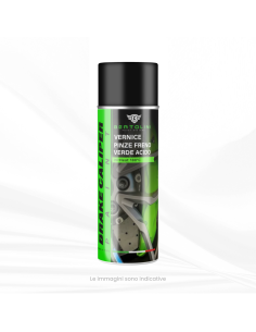 Verde Acido - Vernice Spray Pinze Freno Alta Temperatura 1K 2