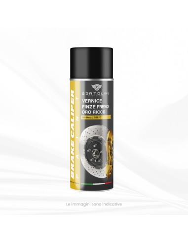 Oro Metallizzato - Vernice Spray Pinze Freno Alta Temperatura 1K