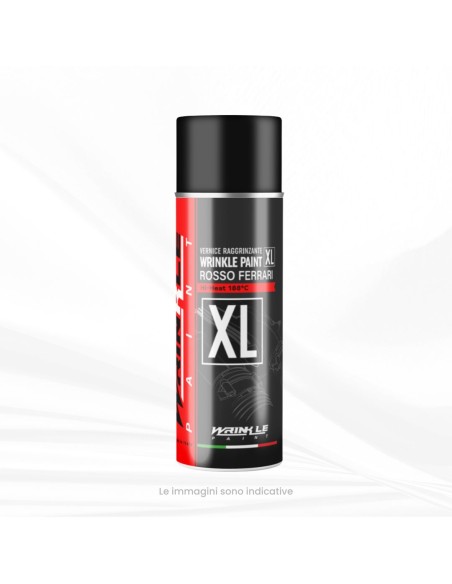 Vernice Raggrinzante Rosso Ferrari XL Spray Originale Alta Temperatura - 400ml