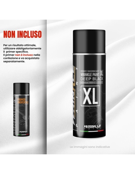 Vernice Raggrinzante Nero Ferrari XL Originale Spray  Alta Temperatura - 400ml