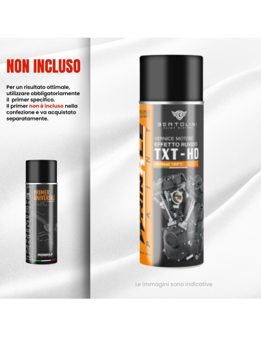 Spray Nero Opaco Texturizzato 2K Ibrido Spray...