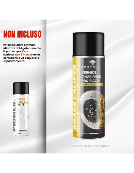 Farbe Spray Zange Hochtemperatur-Bremse Metallisiertes Gold 1K