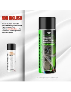 VERNICE SPRAY PINZE FRENO VERDE ACIDO 1K ALTA TEMPERATURA 2