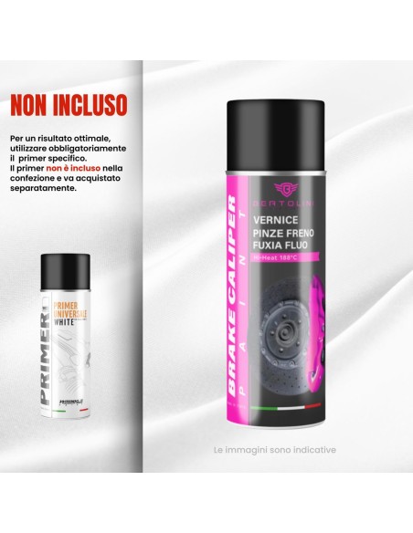 Brake Caliper Neon Paint Hi Heat Fuxia Neon - 400ml