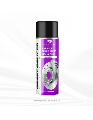 Fluorescente Viola 1K - Vernice Spray Pinze Freno Alta Temperatura  - 400ml