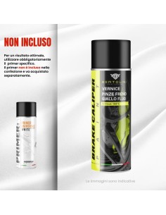 Paint Spray Alicates Freno De Alta Temperatura Amarillo... 2
