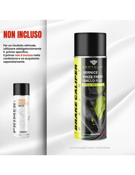 Giallo Fluorescente  1K - Vernice Spray Pinze Freno Alta Temperatura - 400ml