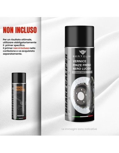 Nero Lucido - Vernice Spray Pinze Freno Alta...