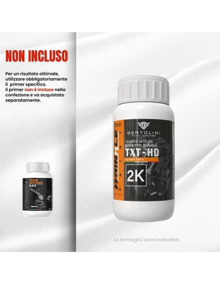 Matte Black Textured 2K High Temperature Engine Wrinkle Paint - 250GR