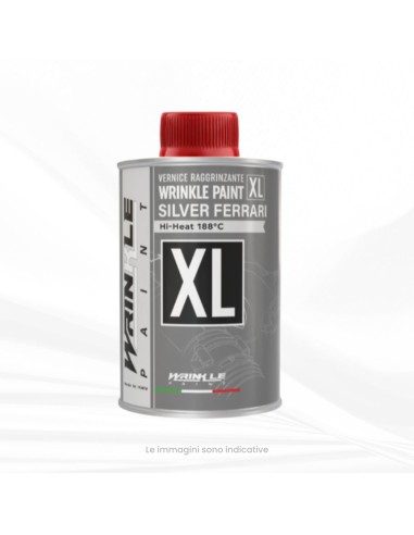 Pintura Vermiculada Gris Plata Ferrari XL (Metal Gray) Alta Temperatura - 500g