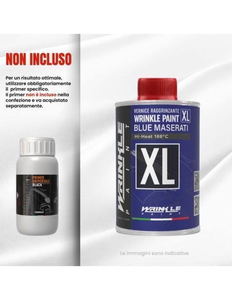Peinture Vermiculée Bleu Maserati XL Haute Température Moteur - 500gr