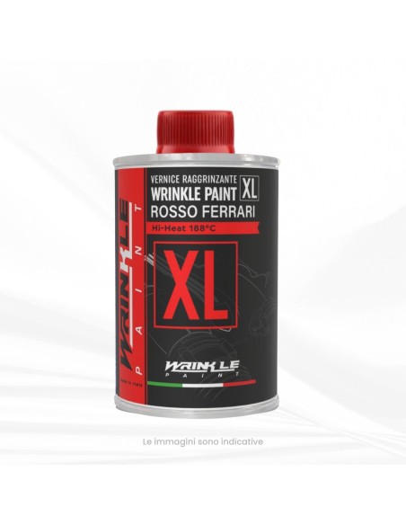 Peinture Vermiculée XL Rouge Ferrari Haute Température pour Moteur - 500g