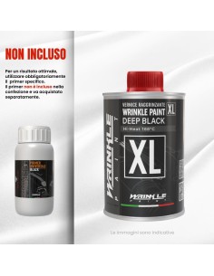 Peinture Froissée XL Noir Ferrari Haute Température... 2