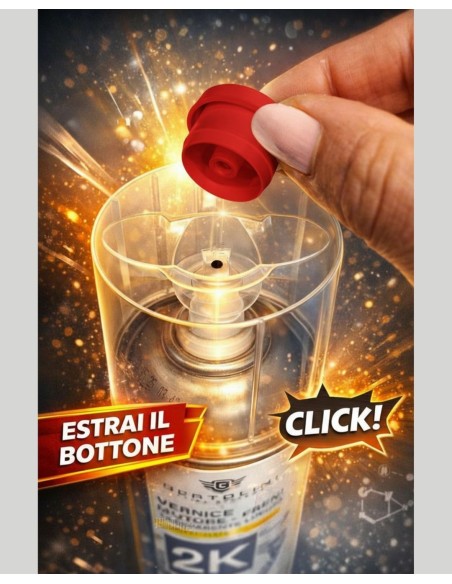 TRANSLUCENT GLOSS 2K SPRAY - Motor and Brake Caliper High Temperature Paint - 400ml