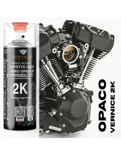 Spray 2K Engine And Brake Caliper Paint Black Satin - 400ml