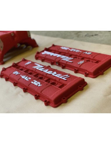 Kit Maserati Red High-Temperature Wrinkle Paint...